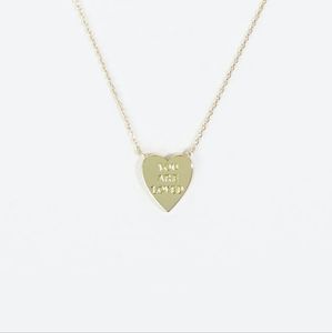 Altar'd State You are Loved Heart Neckplaxe
